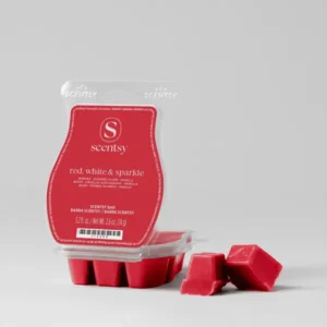 Red, White & Sparkle Scentsy Bar
