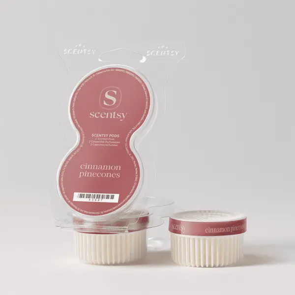 New Cinnamon Pinecones Scentsy Pod Twin Pack