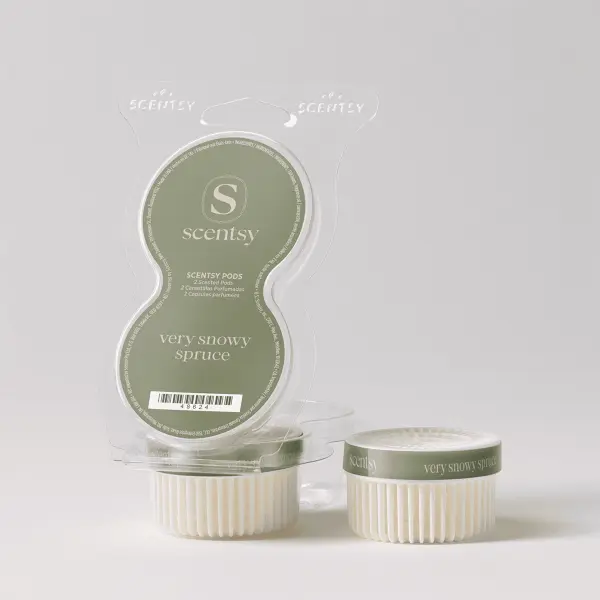 New Very Snowy Spruce Scentsy Pod Twin Pack