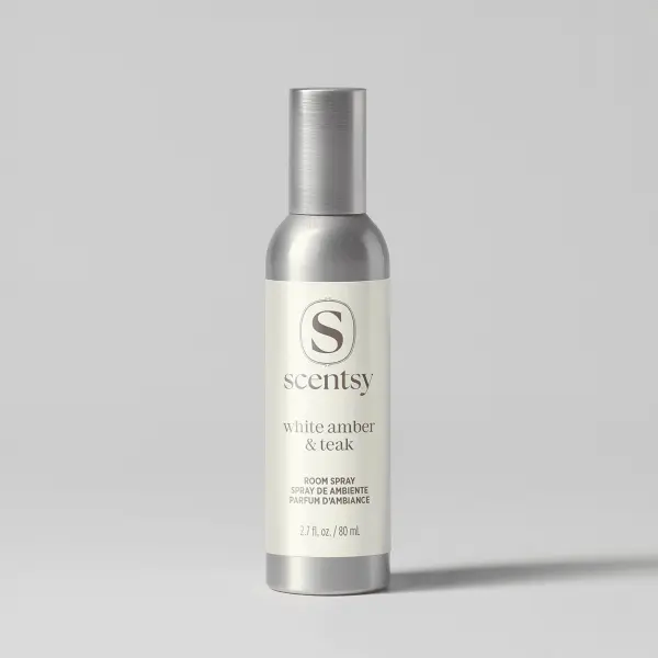 White Amber & Teak Room Spray