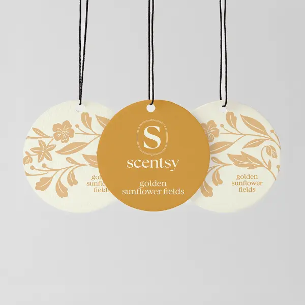 Golden Sunflower Fields Scent Circle 3-Pack