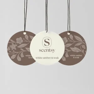 White Amber & Teak Scent Circle 3-Pack