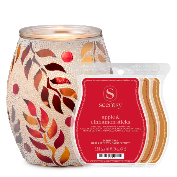 Canopy of Color Warmer + 3 Scentsy Bars