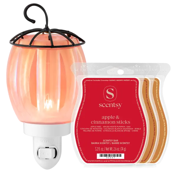 Petite Pumpkin Mini Warmer + 3 Scentsy Bars