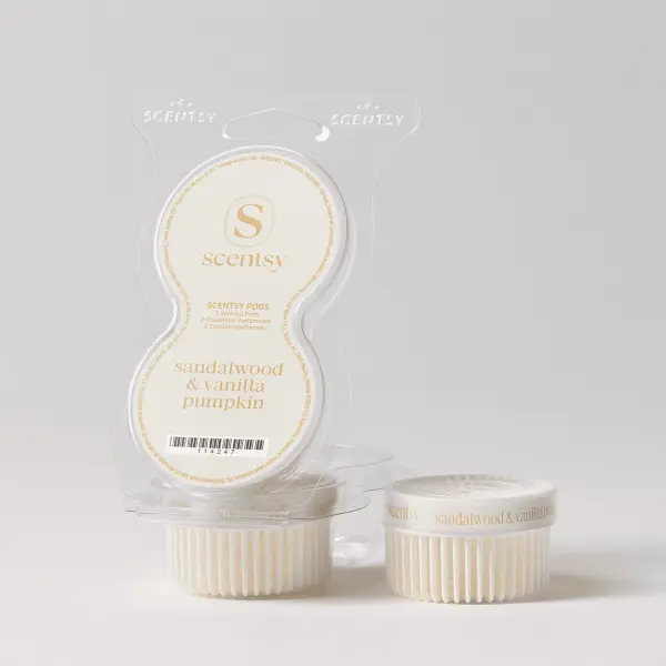 Sandalwood & Vanilla Pumpkin Scentsy Pod Twin Pack